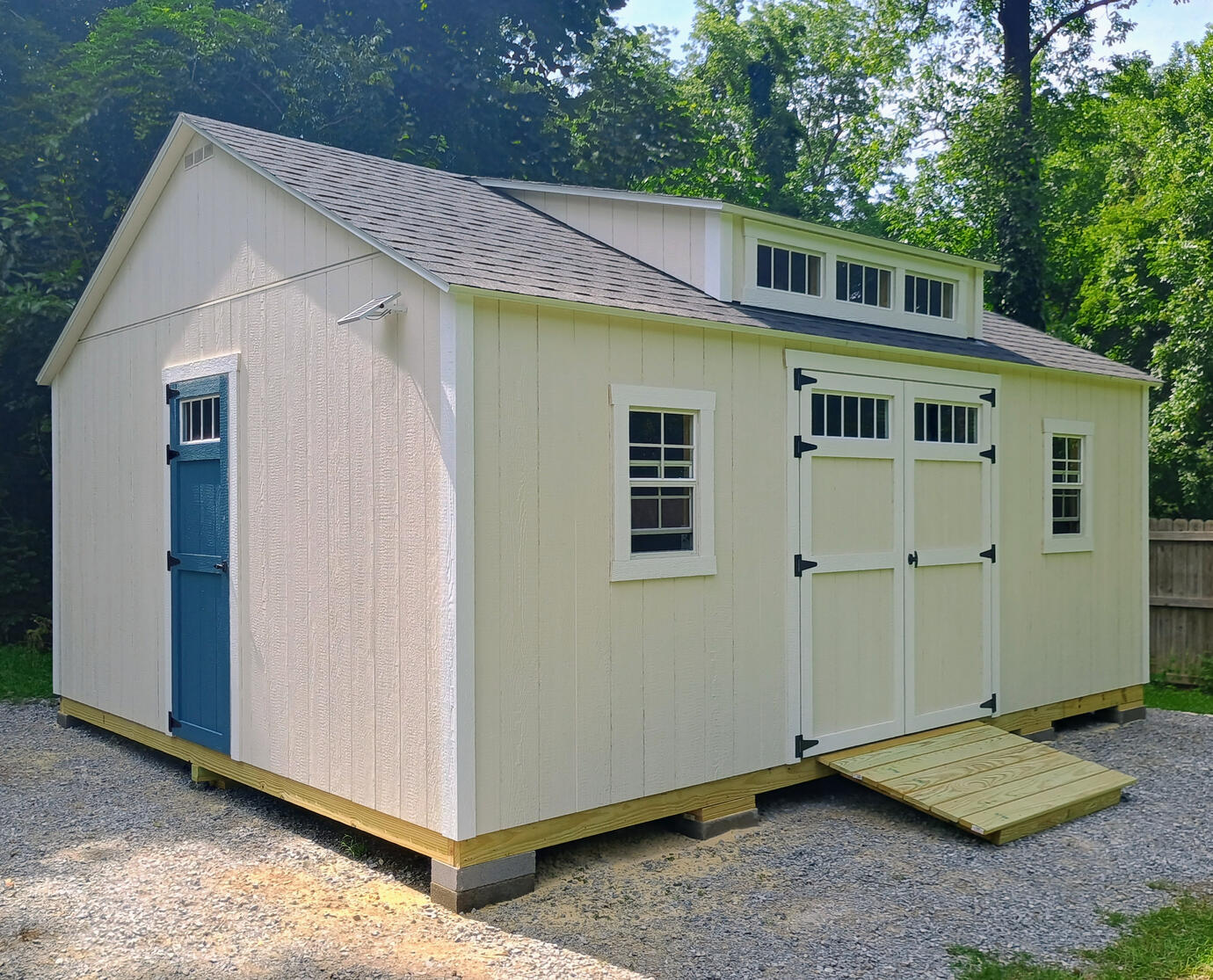 12x20 shed Custom shed with dormer