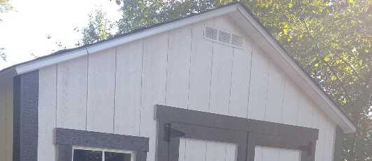 Air ventilation Sheds come standard with vents in the highest part of the wall
